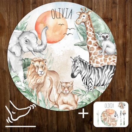 Flooring & Carpet - INSPIO covor pentru copii - SAFARI
