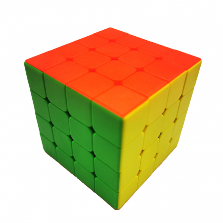 Jocuri de memorie si inteligenta - Joc Cub tip Rubick, 4x4x4, Brain Challenge, 6.5cm, VisionXXI