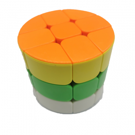 Jocuri de memorie si inteligenta - Joc Cub tip Rubick, Cilindru Magic, 3x3x3, Brain Challange, 6.5cm, VisionXXI