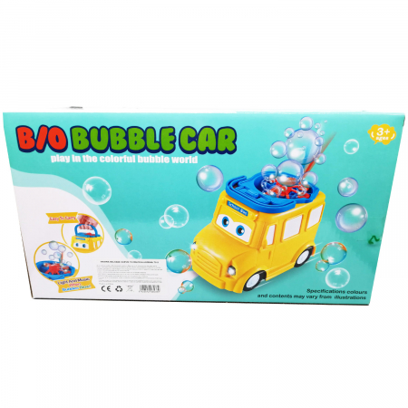 Jucarie de Facut baloane de sapun pentru copii "Bubble Car", cu muzica si lumina si recipient sapun Vision [3]