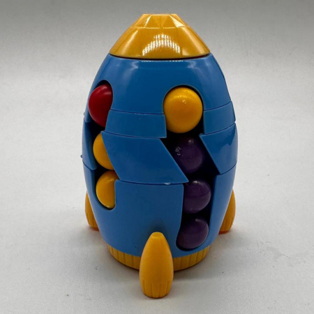 Jucarie educativa Rocket Puzzle Rubick's Cube, 7.5cm, Vision XXI [1]
