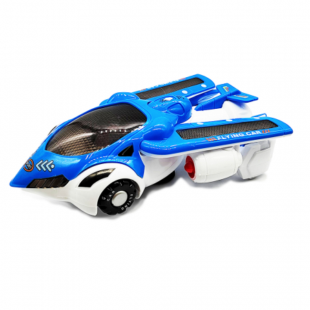 Jucarie interactiva, Kai Flying Car, lumineaza, canta, se roteste, multicolor, 24 cm, Vision XXI [0]