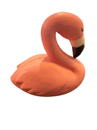 Jucarie Squishy Flamingo Jumbo -Vision 17 cm [0]