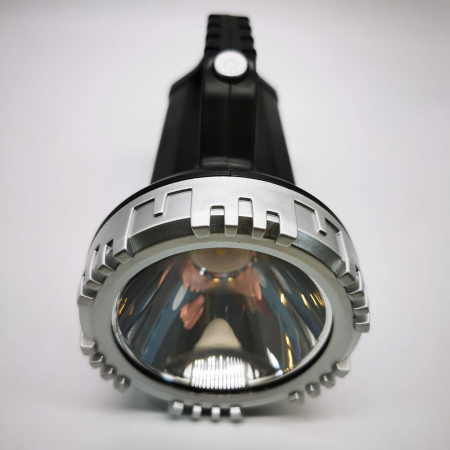 Lanterna profesionala Dual LED Super Night Breaker, Portabila, incarcare USB, rezistenta la apa, 17cm, Difuzor 7cm [2]