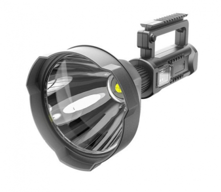 Activitati in Aer Liber - Lanterna/Proiector Reincarcabil USB, ultra-luminos, 2000 W, acumulator Litiu, adaptor USB, rezistent la apa, Diametru Difuzor de Lumina 15 cm, VisionXXI
