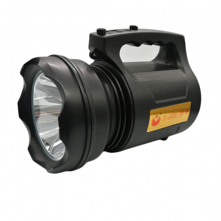 Activitati in Aer Liber - Lanterna/Proiector reincarcabil USB, Ultra-Luminos, 6000A-30W, Super Waterproof, acumulator Litiu, rezistent la apa, adaptor USB inclus, Diametru Difuzor de Lumina 11 cm VisionXXI