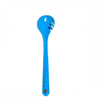 Băcănie - Lingura din plastic Vision, pentru spaghete, 30 cm, albastra