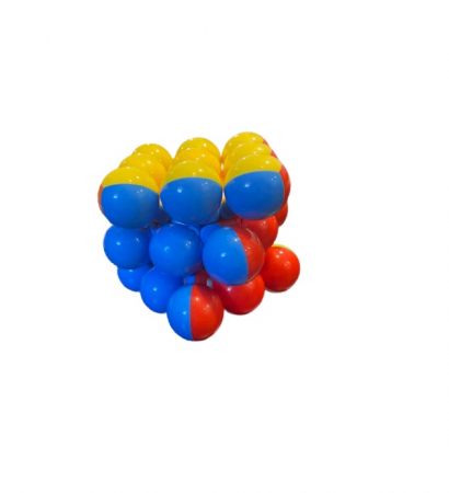 Magic cube Vision, cu  profile rotunde, multicolorate [1]