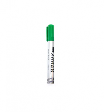 Accesorii prezentare - Marker whiteboard cu varf rotund, 2 mm, verde