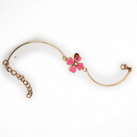 Martisor Bratara Norocoasa cuTrifoi, metalica, reglabila, Colectia VisionXXI [2]