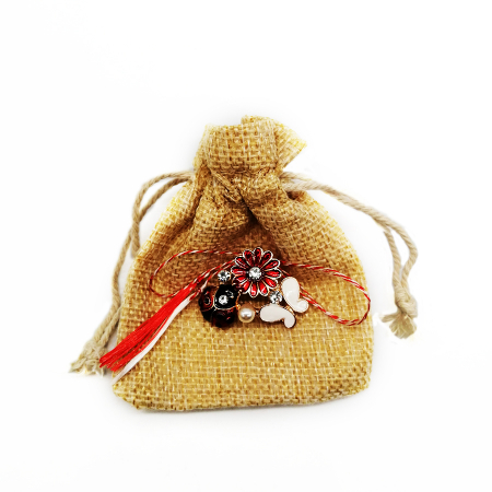 Martisor - Martisor brosa, simboluri primavara, cu saculet