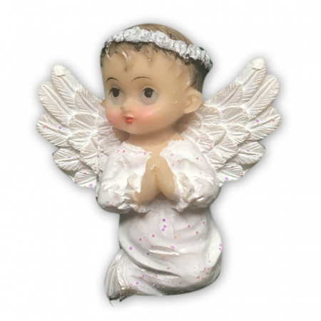 Decoratiuni de Petrecere - Marturie botez ingeras ceramic, baietel, Vision