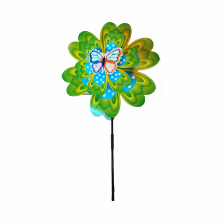 Spatii de joaca si accesorii - Morisca de vant dubla Vision, 35 + 24 cm, multicolora