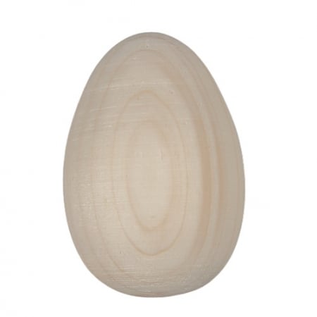 Paste - Ou din lemn natur, pentru Paste, 7 cm x 4.5 cm