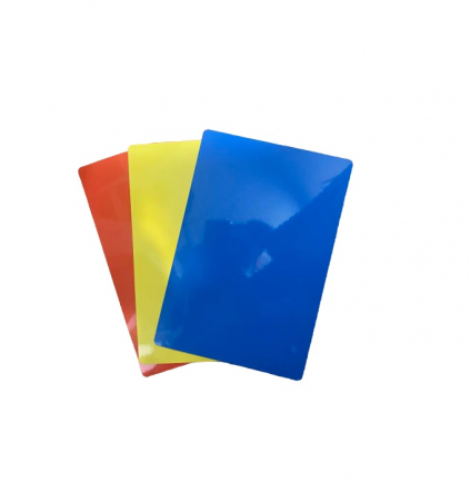 Pasta, lut si nisip modelabil - Planseta pentru plastilina PVC Vision, 29x19 cm, 1 mm grosime, set de 3 culori
