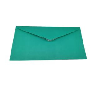 Plicuri - Plic DL verde, gumat, cu clapeta in V, Vision®
