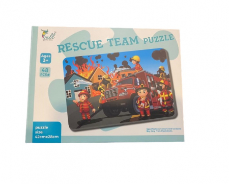 Puzzle - Puzzle 48 de piese Rescue Team Puzzle, 42 x 28 cm -Vision