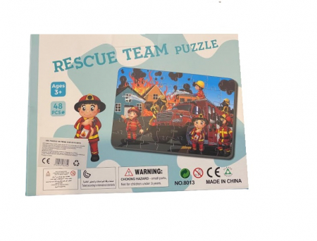 Puzzle 48 de piese Rescue Team Puzzle, 42 x 28 cm -Vision [1]