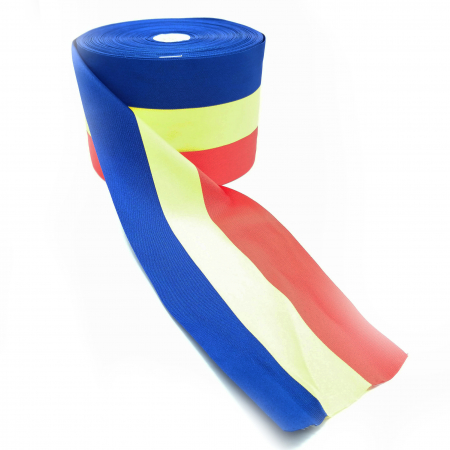 Rola de panglica tricolora latime 110 mm, lungime 50 m Vision [2]