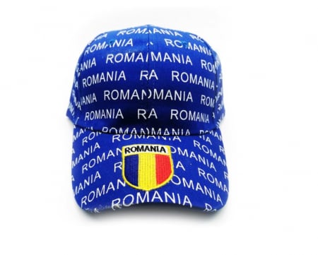 Articole suporteri - Sapca cu imprimeu Romania si Tricolor, albastru, marime universala, Vision