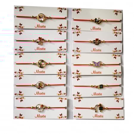 Martisor - Set 10 Bratari de Martisor, tip Kabbalah K3, reglabile, Diverse Simboluri, Colectia VisionXXI