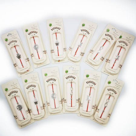 Set 12 Bratari de Martisor tip Kabalah, Reglabile, Modele diverse, Ambalate individual in cutie Traditionala, Colectia VisionXXI [1]