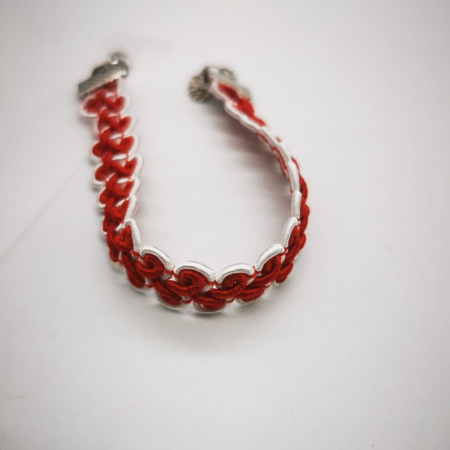 Set 20 Bratari de Martisor textile BM02, Reglabile, Modele diverse, ambalate individual, Colectia VisionXXI [4]