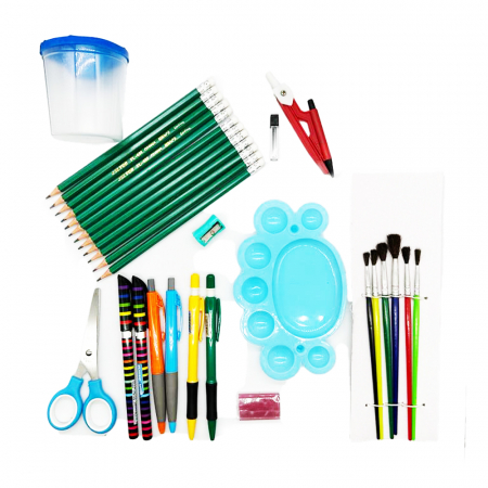 Papetarie - articole scolare - Set 25 articole scolare, Vision XXI