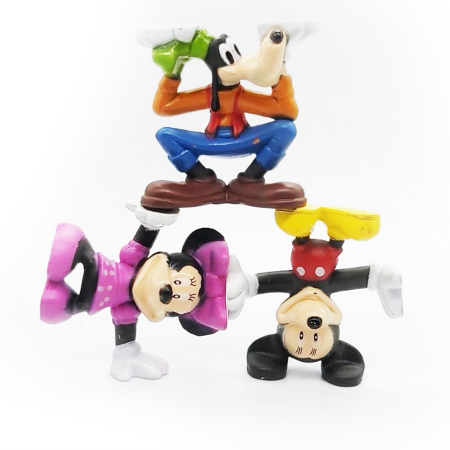 Set 3 figurine Prietenii lui Mickey Mouse, 7 cm- Vision [4]