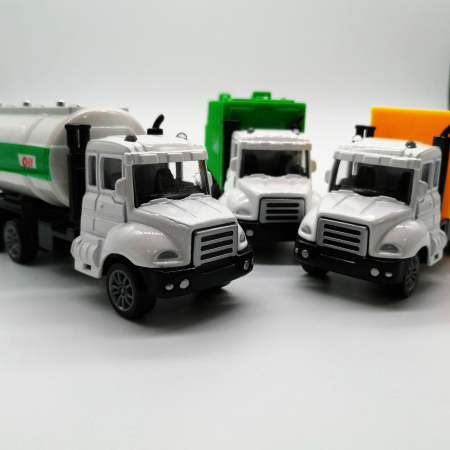 Set 3 masini utilitare Vision, Super City Vehicle, metal [1]