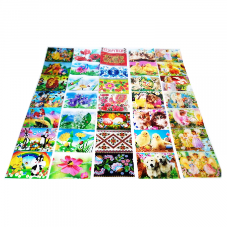 Set 35 stickere termice pentru oua de Paste Vision [1]