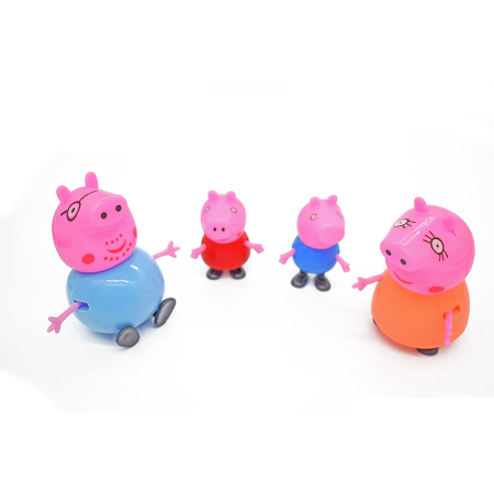 Set 4 figurine Peppa Pig-Vision [0]