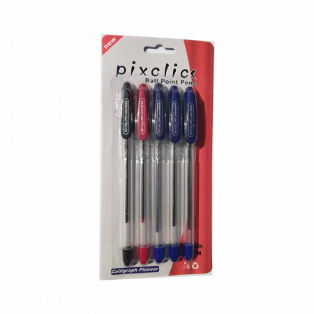 Pixuri - Set 5 pixuri cu capac, Vision, multicolor
