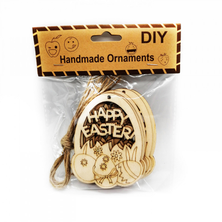 Set 6 ornamente handmade, Vision, oua de Paste [0]