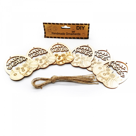 Set 6 ornamente handmade, Vision, oua de Paste [1]