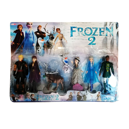 Set 7 figurine Frozen II, 16 cm Vision [0]