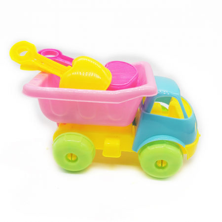 Set Camion de Nisip miniatura, 6 piese, 15cm, VisionXXI [0]