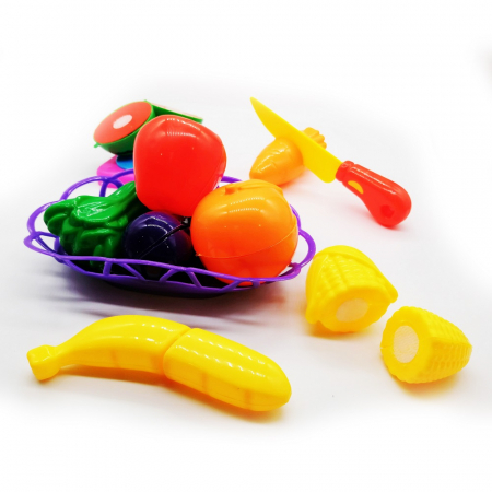 Set de 20 piese legume si fructe cu scai Vision, usor de taiat cu cutit inclus [1]