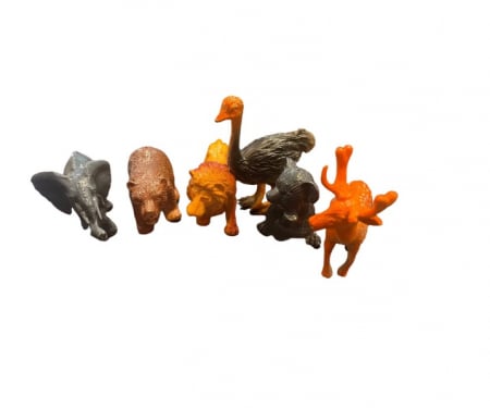 Set de 6 animale salbatice, 7 cm Vision [1]