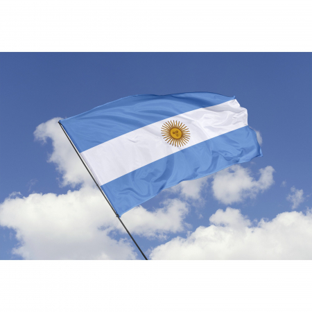 Steag Argentina, dimensiune 150x90cm, poliester, Vision XXI [2]
