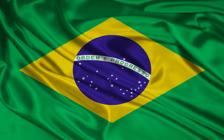 Articole suporteri - Steag Brazilia, dimensiune 150x90cm, poliester, Vision XXI
