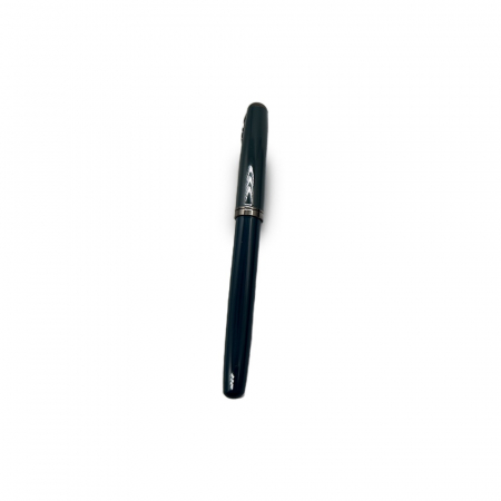 Stilou Metalic cu Penita ascunsa 023A, Robust si Elegant, Incarcare duala patron sau rezervor, Grip ergonomic din metal, Verde inchis, Vision XXI [1]