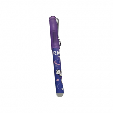 Stilou Plastic cu Penita ascunsa 0209M Astronaut, cu Radiera si Cerneala Termosensibila, cartus de 5cm, Grip ergonomic, Mov, Vision XXI [1]