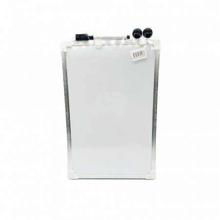 Tabla whiteboard, 2 fete, cu marker si 2 magneti, suprafata alba, 20 x 30 cm Vision XXI [2]