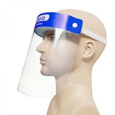 Viziera de protectie Vision, transparenta, cu burete de protectie pentru frunte, ajustabila, cu folie de protectie detasabila [1]