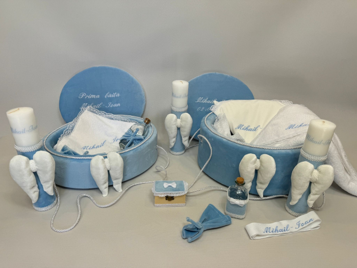 trusou botez cu lumanare+ Set prima baita Exclusive [2]