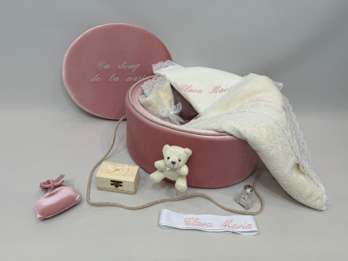 Trusou botez la cufar din catifea Clasic [2]