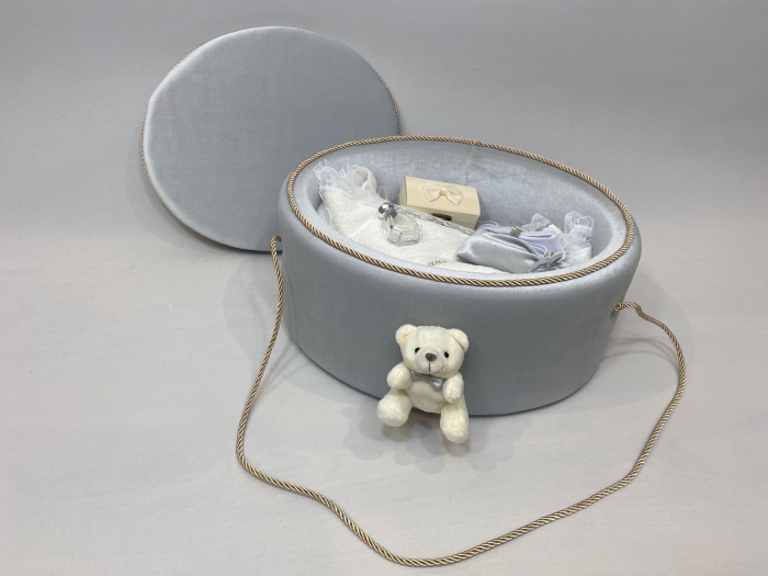 Trusou botez la cufar din catifea Clasic [4]