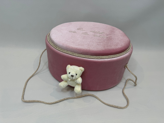 Trusou botez la cufar din catifea Clasic [5]