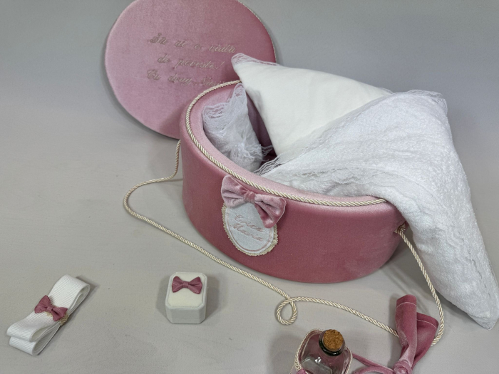 Trusou botez la cufar din catifea Basic [3]